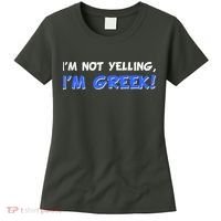 I'm Not Yelling, I'm Greek! Women's T-Shirt thumb 0