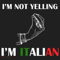I'm Not Yelling I'm Italian Hat thumb 2