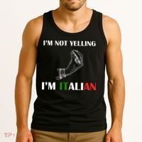 I'm Not Yelling I'm Italian Tank Top thumb 3