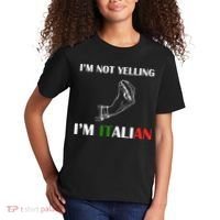 I'm Not Yelling I'm Italian Kids T-Shirt thumb 2