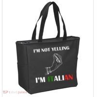 I'm Not Yelling I'm Italian Tote Bag thumb 2