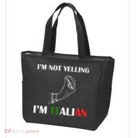 I'm Not Yelling I'm Italian Tote Bag thumb 3