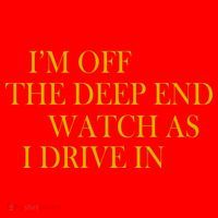 I'm Off The Deep End Watch As I Drive In Santa Hat thumb 1