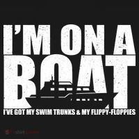I'm On A Boat Funny Cruise Vacation Pajama Set thumb 2