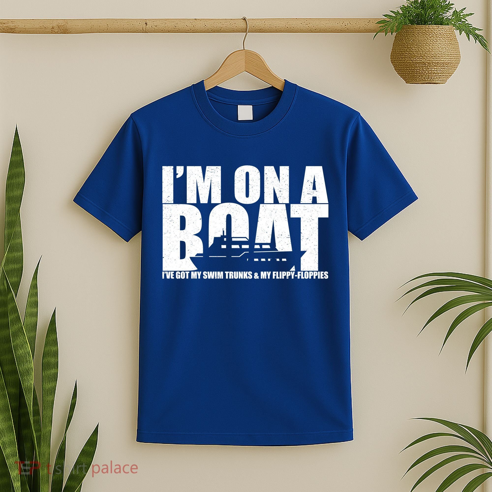 I'm On A Boat Funny Cruise Vacation T-Shirt