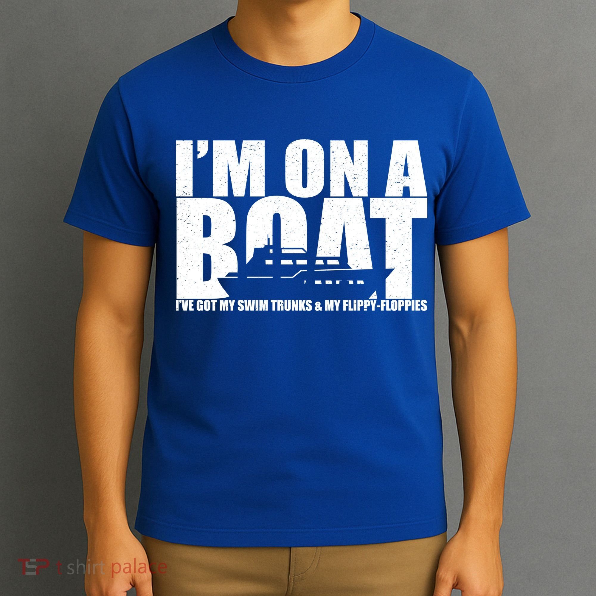 I'm On A Boat Funny Cruise Vacation T-Shirt