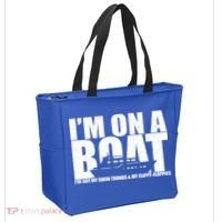 I'm On A Boat Funny Cruise Vacation Tote Bag thumb 2