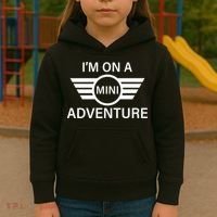 I'm On A Mini Adventure Kids Hoodie thumb 3