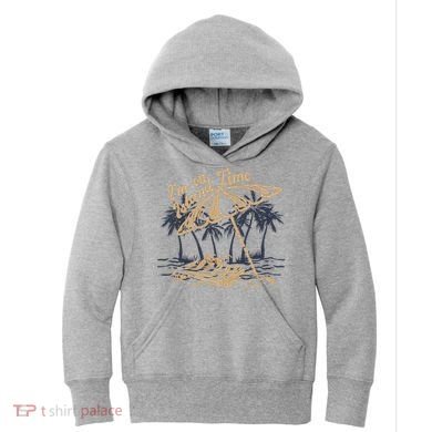 I'm On Island Time Kids Hoodie
