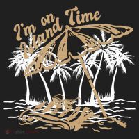 I'm On Island Time Beanie thumb 2
