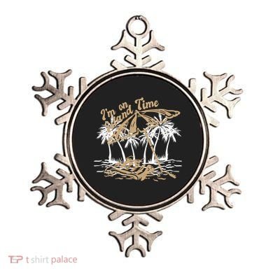 I'm On Island Time Ornament