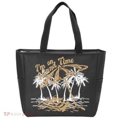 I'm On Island Time Tote Bag
