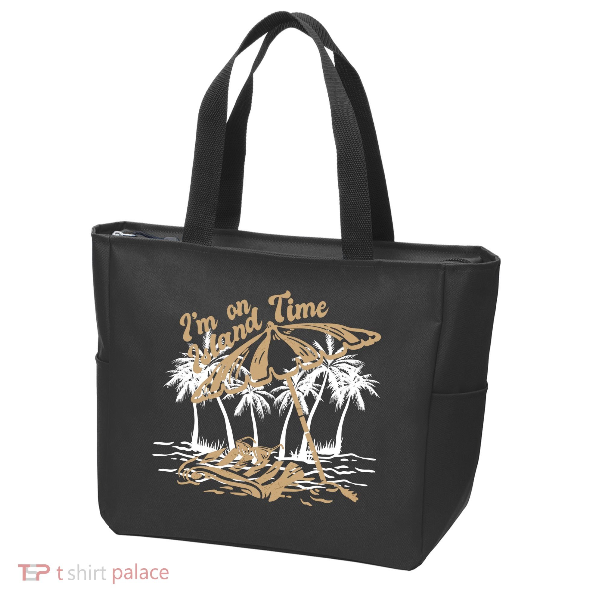 I'm On Island Time Tote Bag