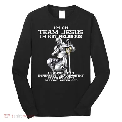 I'm On Team Jesus Long Sleeve Shirt