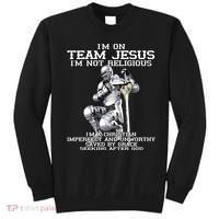 I'm On Team Jesus Sweatshirt thumb 0