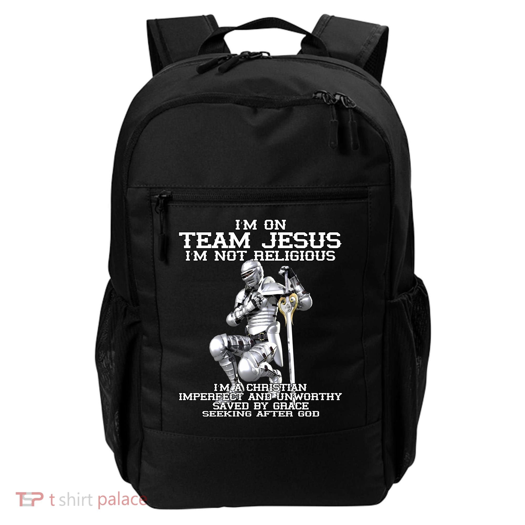 I'm On Team Jesus Backpack