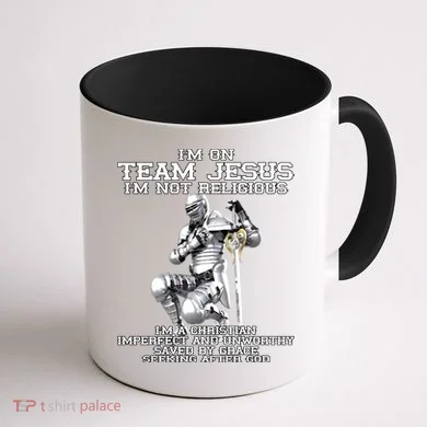 I'm On Team Jesus Coffee Mug back