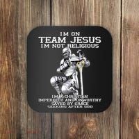 I'm On Team Jesus Coaster thumb 0