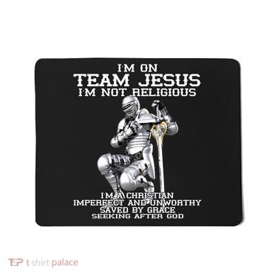 I'm On Team Jesus Mousepad