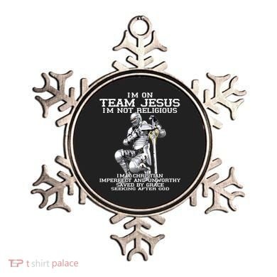 I'm On Team Jesus Ornament