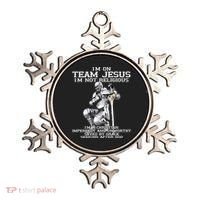 I'm On Team Jesus Ornament thumb 0