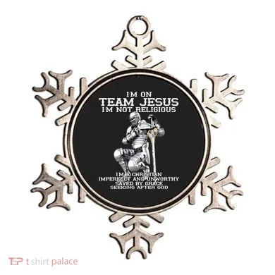 I'm On Team Jesus Ornament