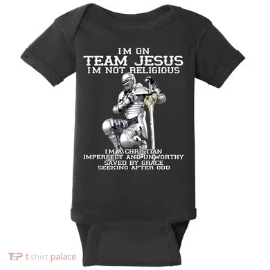 I'm On Team Jesus Baby Bodysuit