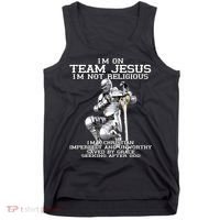 I'm On Team Jesus Tank Top thumb 0