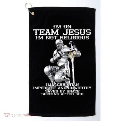 I'm On Team Jesus Golf Towel