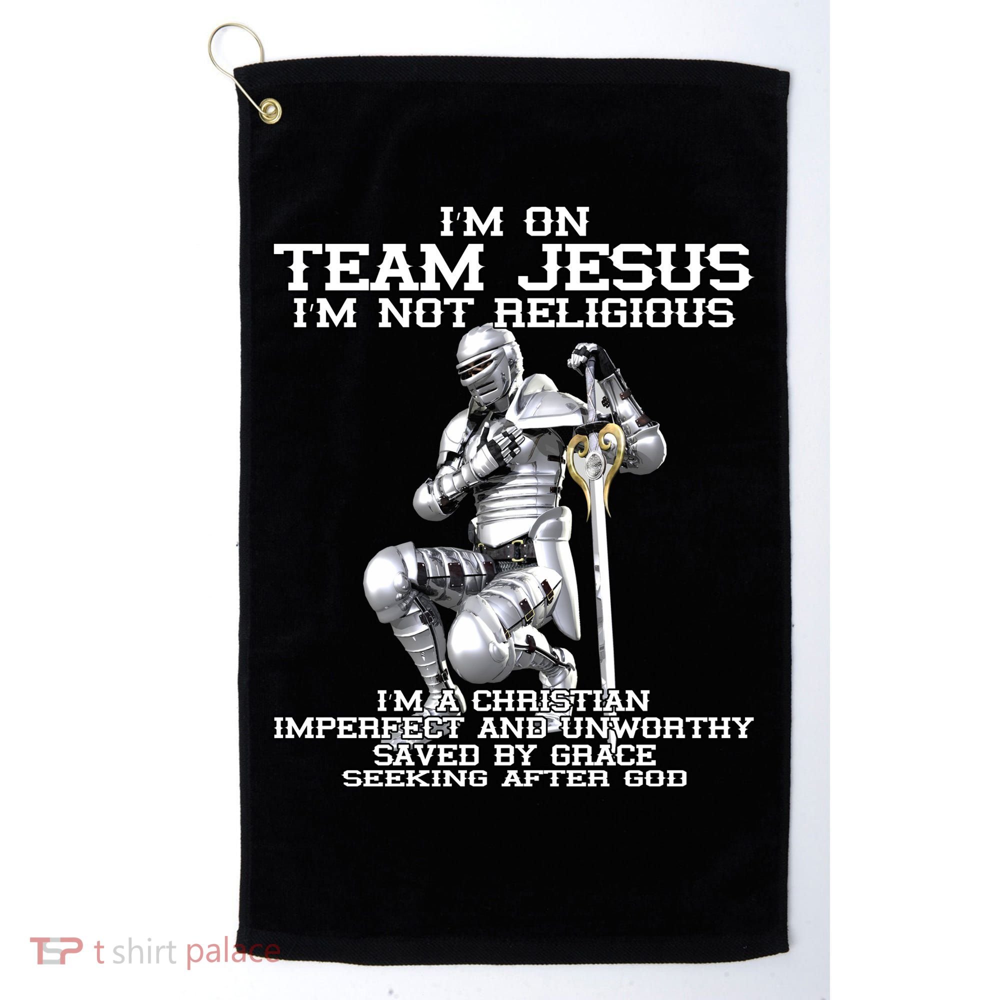 I'm On Team Jesus Golf Towel