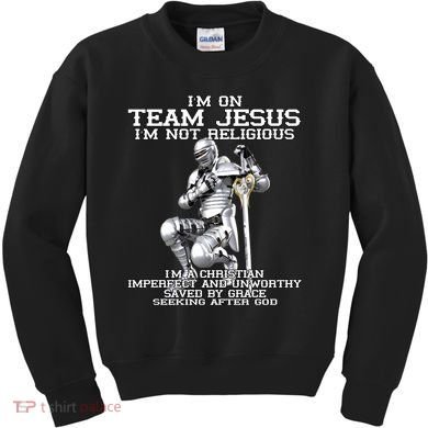 I'm On Team Jesus Kids Sweatshirt