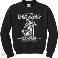 I'm On Team Jesus Kids Sweatshirt thumb 0