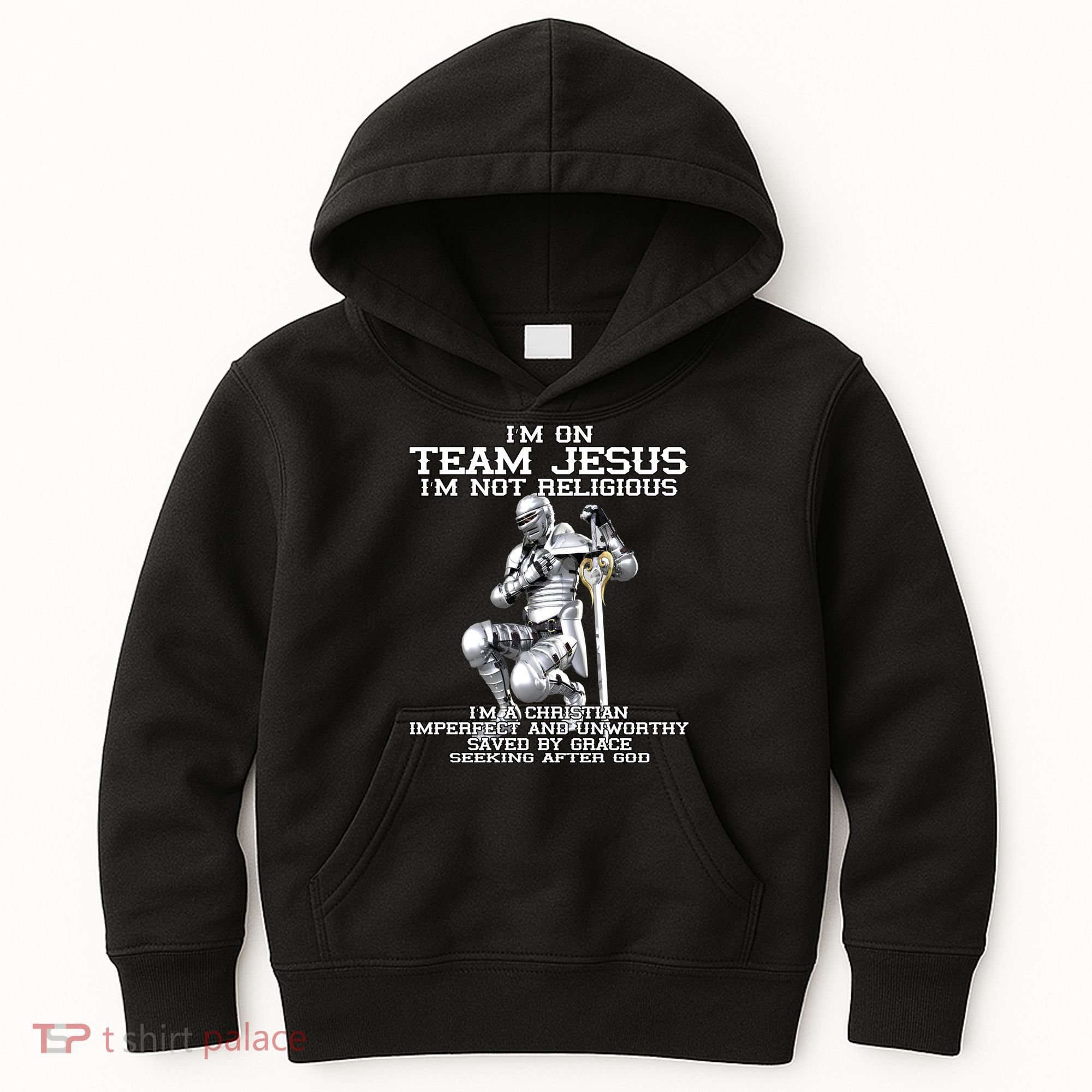 I'm On Team Jesus Kids Hoodie