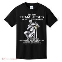 I'm On Team Jesus Kids T-Shirt thumb 0