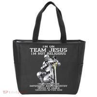 I'm On Team Jesus Tote Bag thumb 0