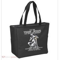 I'm On Team Jesus Tote Bag thumb 2