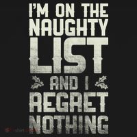 I'm On the Naughty List and I Regret Nothing  Bucket Hat thumb 4