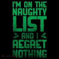 I'm On the Naughty List and I Regret Nothing  Coffee Mug thumb 5