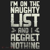 I'm On the Naughty List and I Regret Nothing  Beanie thumb 2