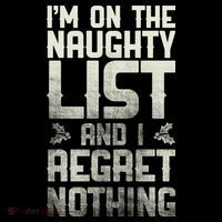 I'm On the Naughty List and I Regret Nothing  Women's Hoodie thumb 2