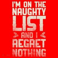 I'm On the Naughty List and I Regret Nothing  Pajama Set thumb 2