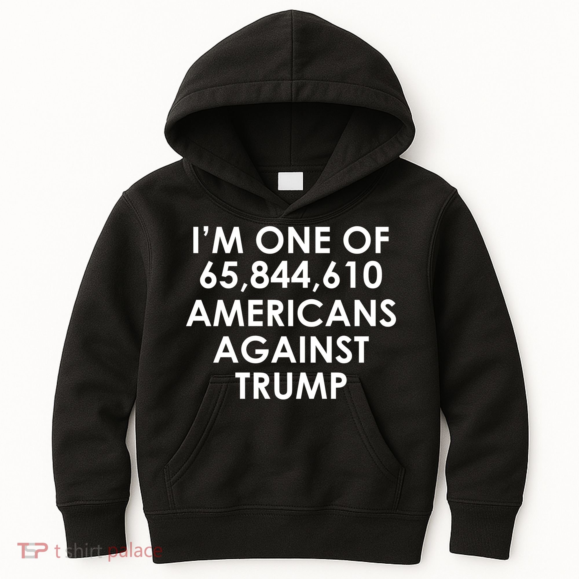 I'm One of the Americans Against Donald Trump Kids Hoodie