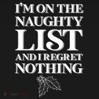 I'm One the Naughty List And I Regret Nothing Toddler Hoodie thumb 2