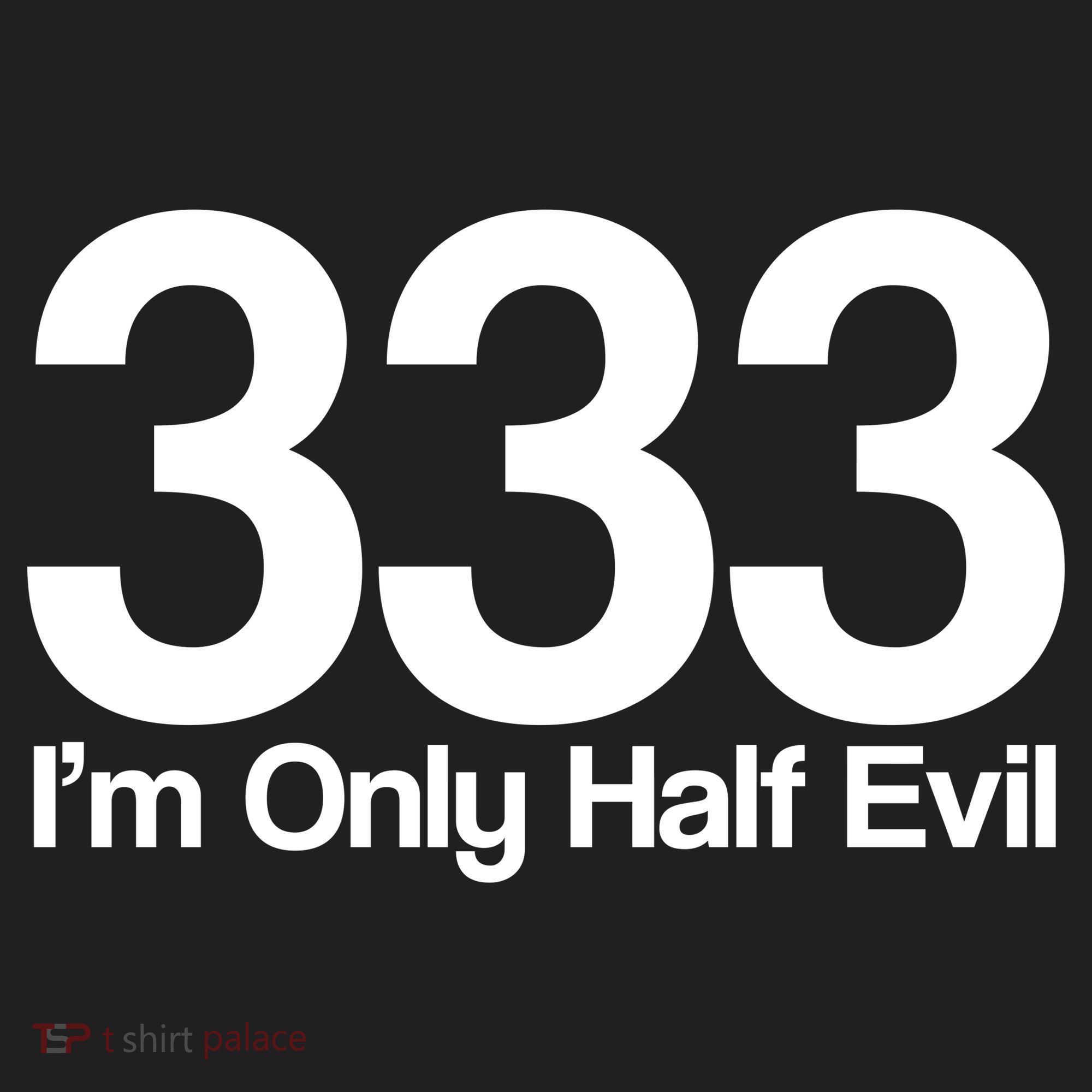 I'm Only Half Evil Tumbler