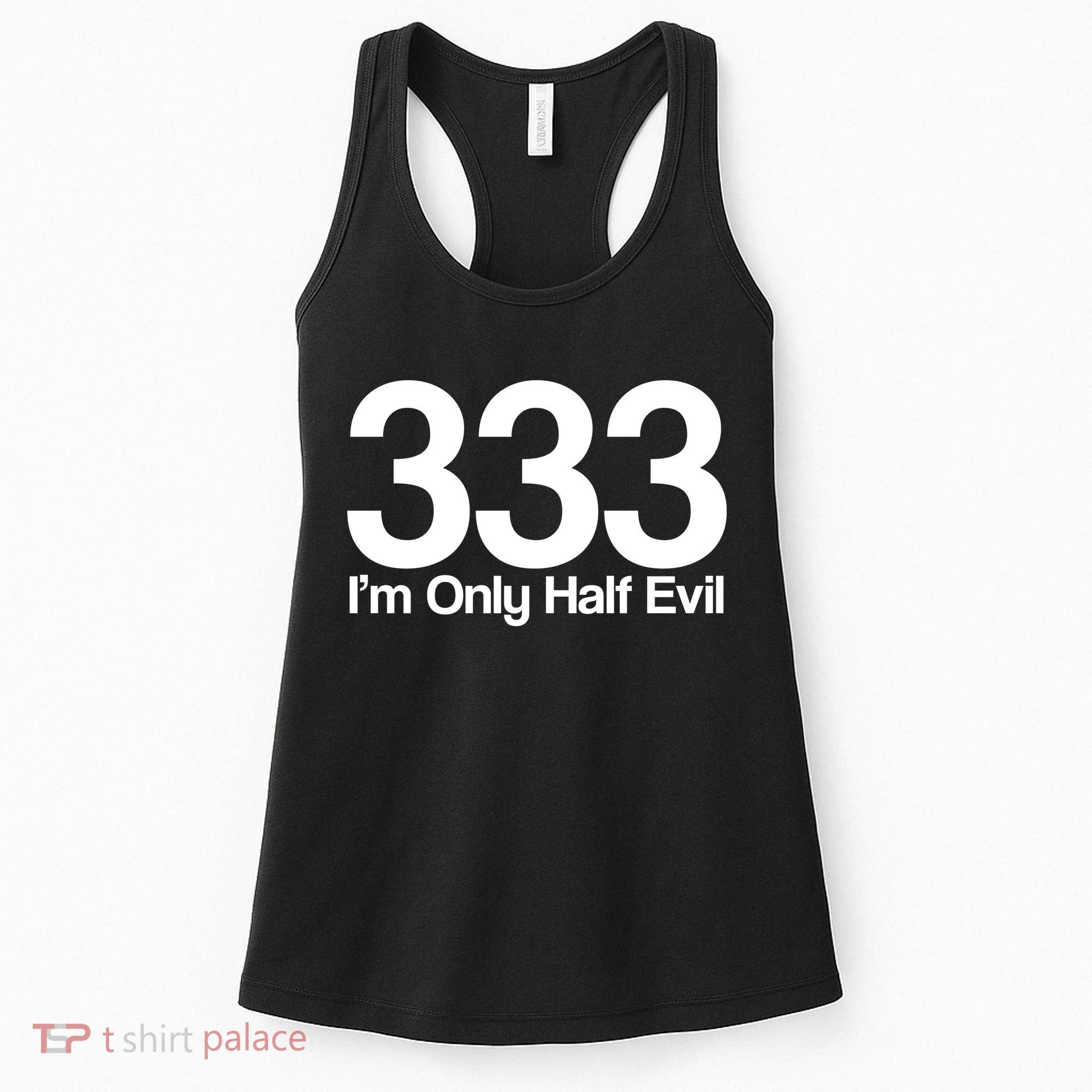 I'm Only Half Evil Women's Tank Top