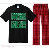 I'm Only Here For The Beer St Patricks Funny Pajama Set thumb 0