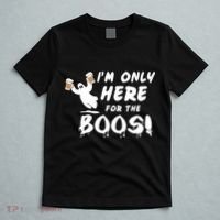 I'm Only here For The Boos! Ghost T-Shirt thumb 5