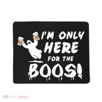 I'm Only here For The Boos! Ghost Mousepad thumb 0