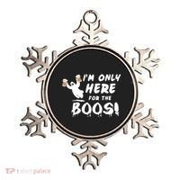 I'm Only here For The Boos! Ghost Ornament thumb 0
