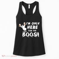 I'm Only here For The Boos! Ghost Women's Tank Top thumb 0